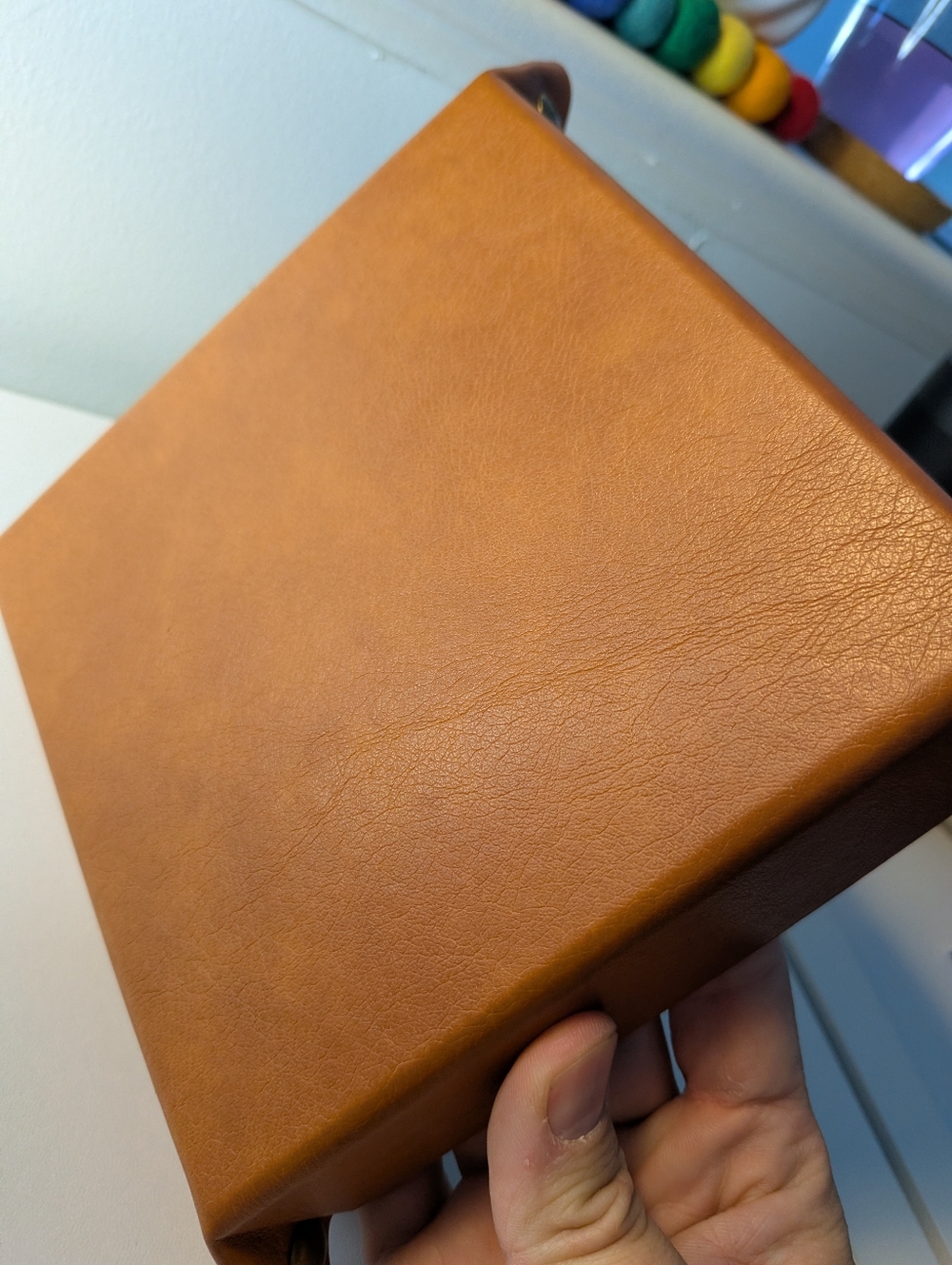 NIB Simply Southern The Grill Master Faux Leather Valet Tray Father's Day Gift - Picture 3 of 4